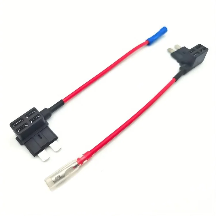 Factory Wholesale Holder 12V Car Add a circuit Auto Fuse TAP Adapter with 5A 10A 15A Mini Blade Fuse