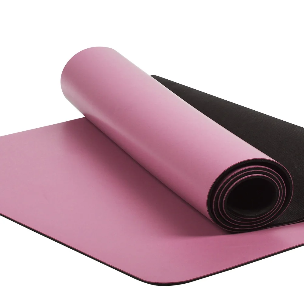  Eco Friendly Non Anti Slip 4mm Thick Pu Natural Rubber Yoga