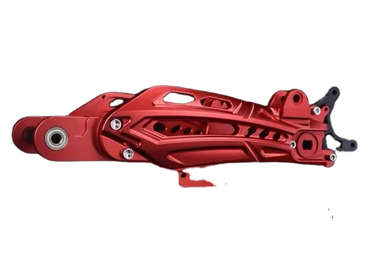 U-be electric car modified aluminum alloy CNC rear flat fork double disc brake kit