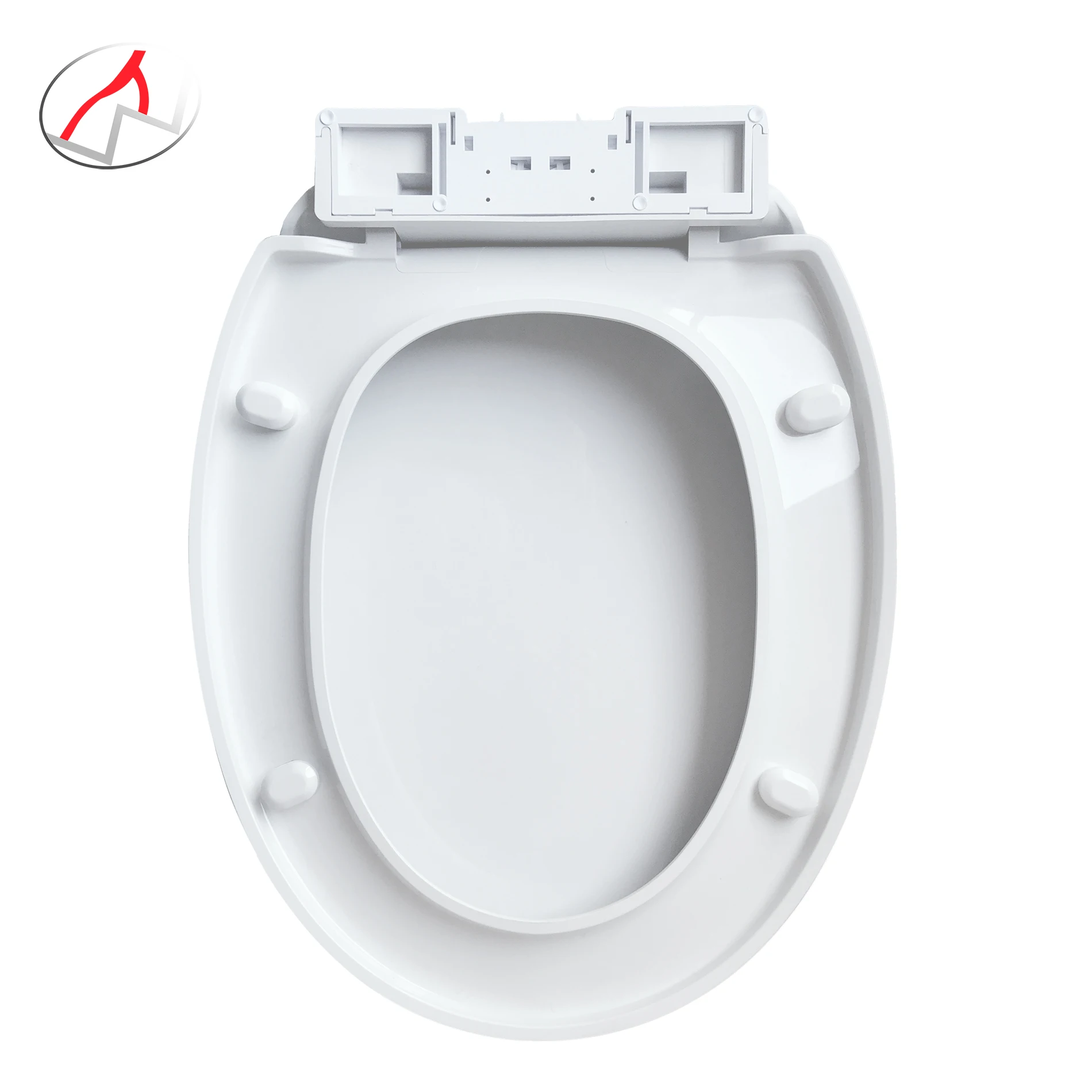 plastic toilet seat cover European size soft close WC seat cover sanitary wares selles toilet parts European standard  toilet