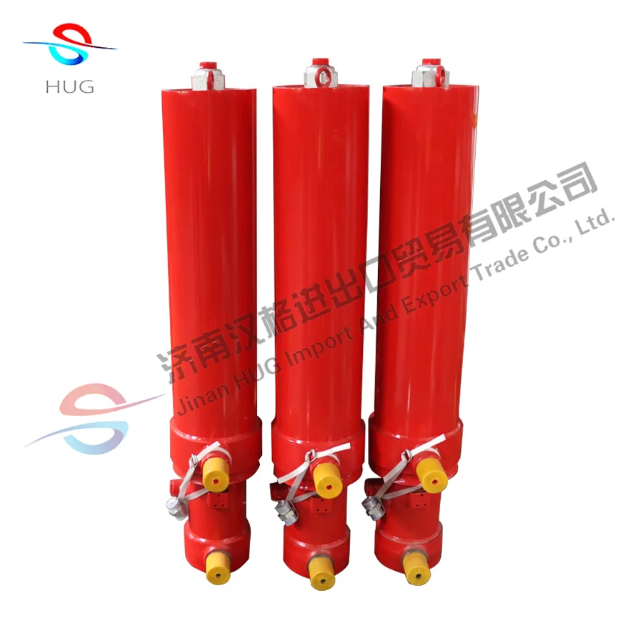 20 tons dump truck telescopic hydraulic cylinder large hydraulic telescopic cylinder for tipper truck