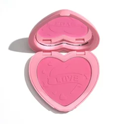 Wholesale Price  cream Custom Logo blush private label Heart Shaped  Blush palette