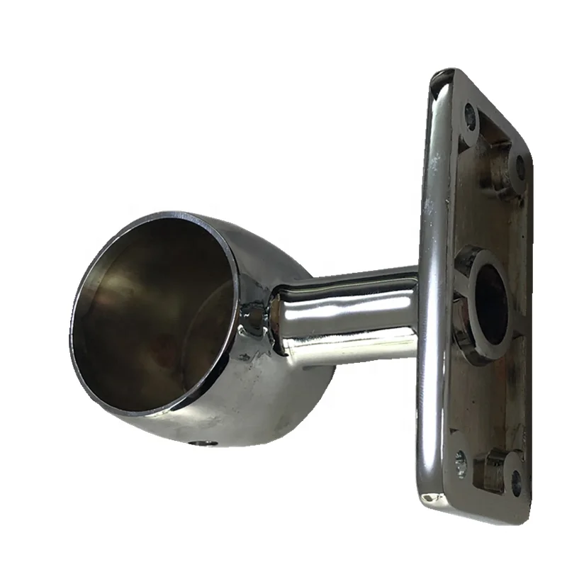 Marine  wall mounted storm rail brackets End brackets