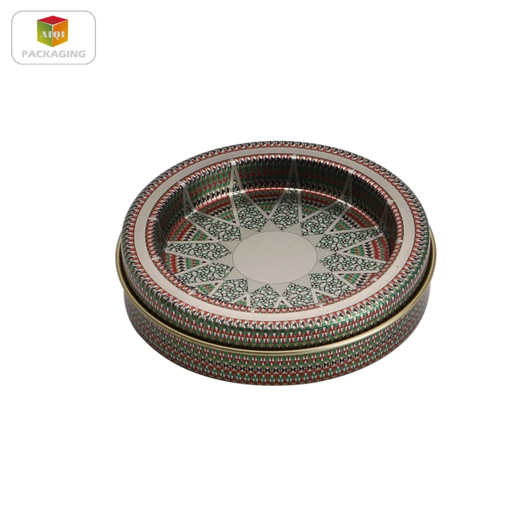 
Custom Printing Spice Round Metal Saffron Tin Box Packaging 