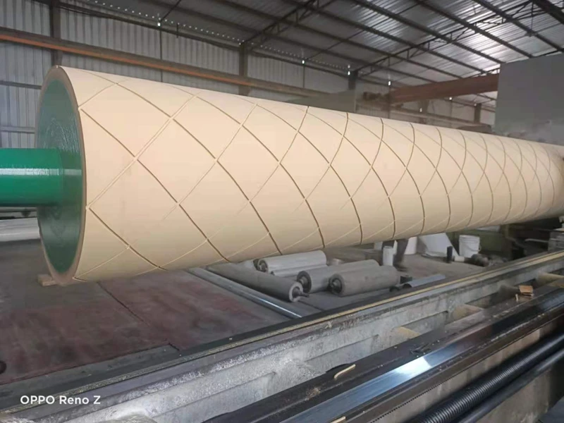 Film Industry Cylinder Heat Transfer Printing Silica Gel Rubber Rollers