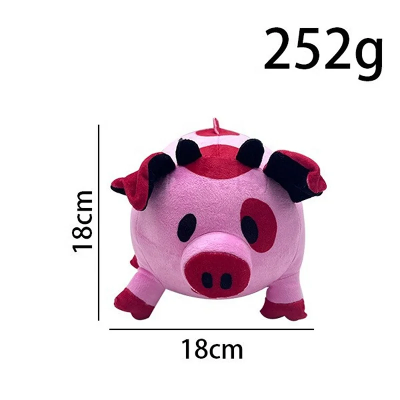 DL1100 Helluva Boss Stolas Plushies Cartoon Figure Helluva Boss Stuffed Tos Gray Helluva Boss Stolas Stuffed Doll