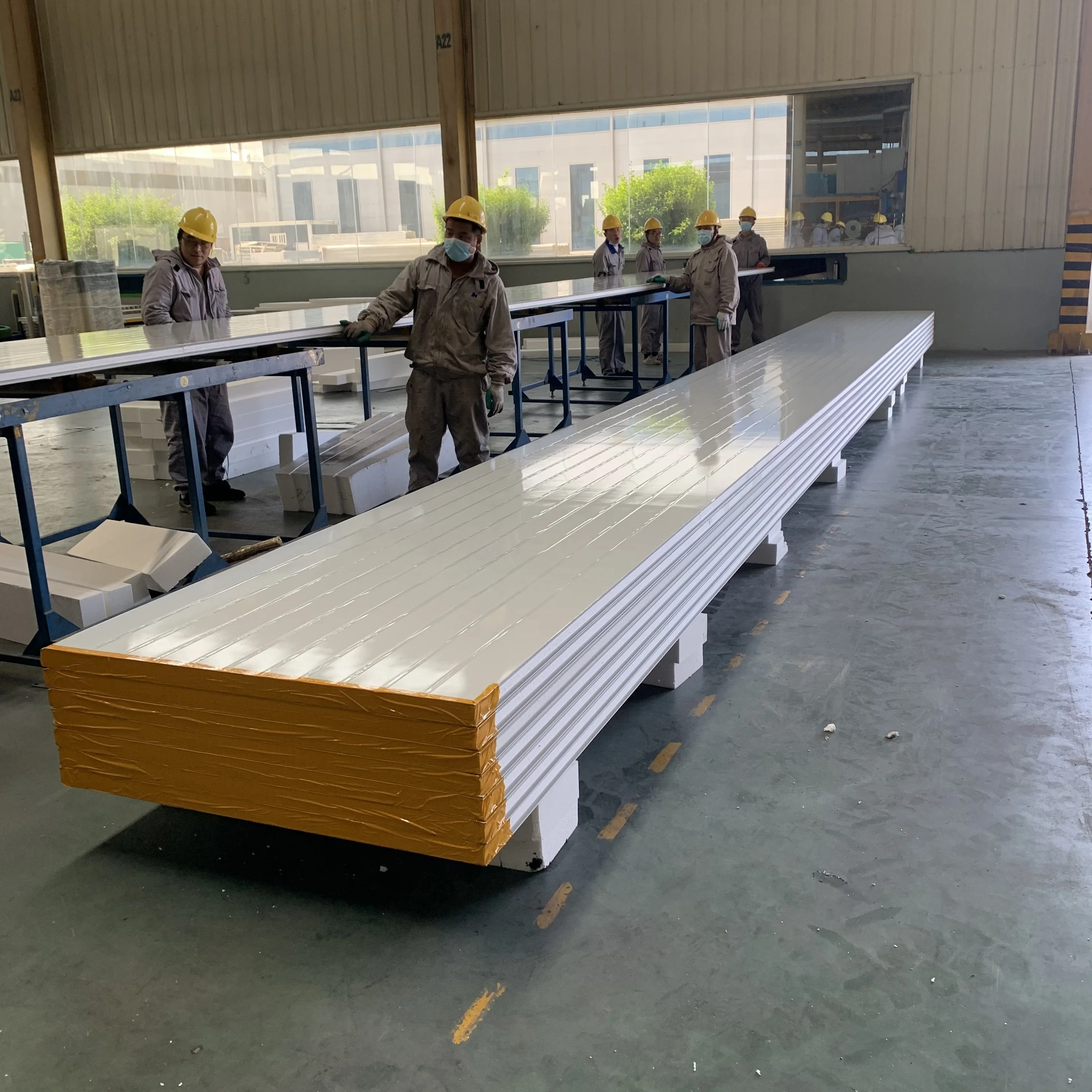 Used Polyurethane Insulated Panels EPS Sandwich Panels For Sale