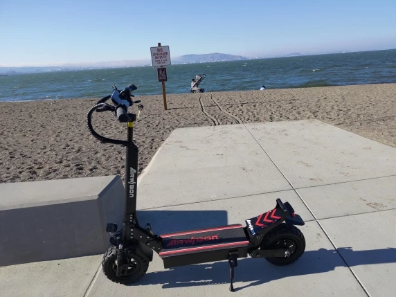 Arwibon Q30 Dropshipping USA Stock Hydraulic Suspension escooter e scooter 11 inch Heavy Duty Fast Electric Scooter