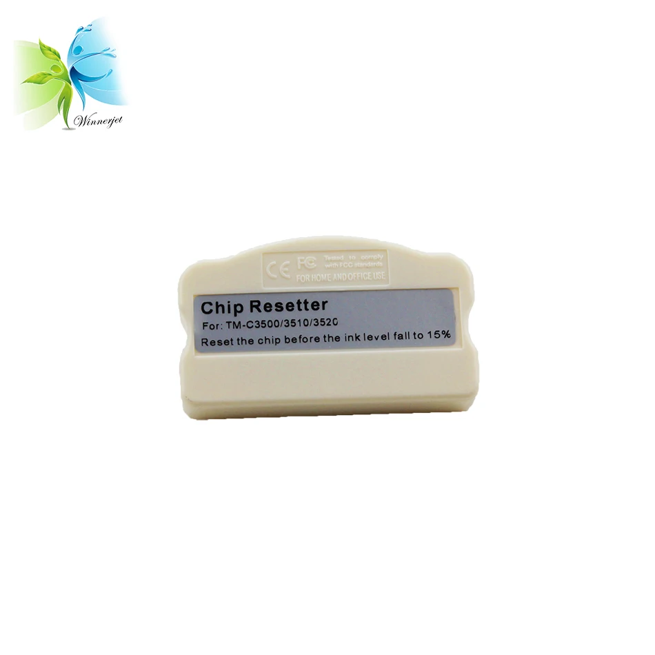 Winnerjet Compatible SJIC22P Chip Resetter Reset Orginal Chip for Epson TM-C3500 C3510 C3520 Printer