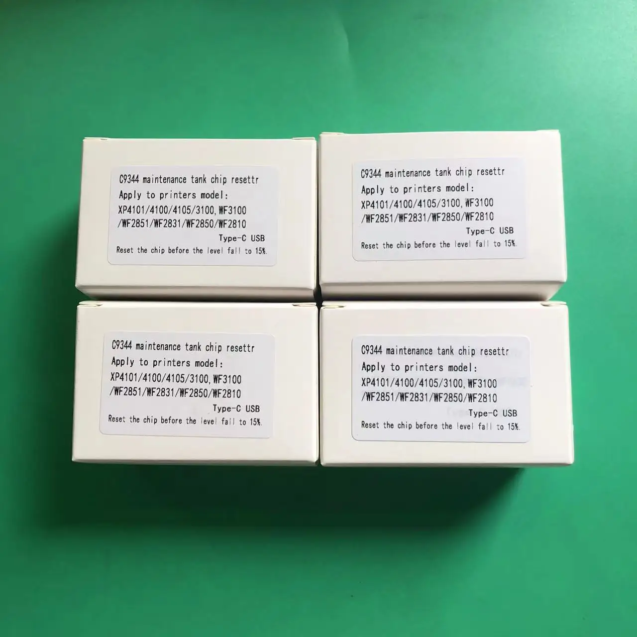 C9344 Ремонтный резервуар с чипом для Epson EPSON XP4101/4100/4105/3100 WF2851/2830/2850/2810