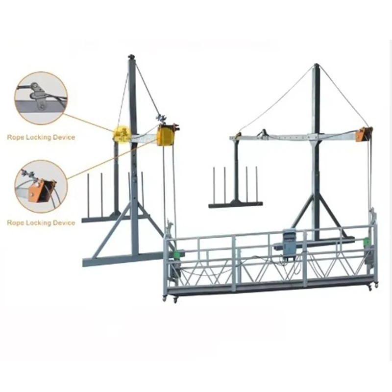 ZLP630 model Electric suspended cradle scaffolding platform Aerial work platform for Exterior Wall Painting