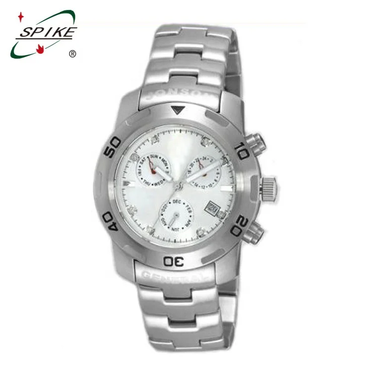 Brand your own watches japan movt quartz stainless steel watch 3atm water resistant