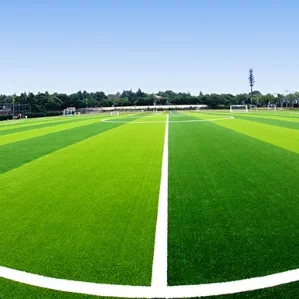 Wholesale 40mm 50mm Height Realistic DIY Artificial Turf Lawn Synthetic Grass for Soccer Fields