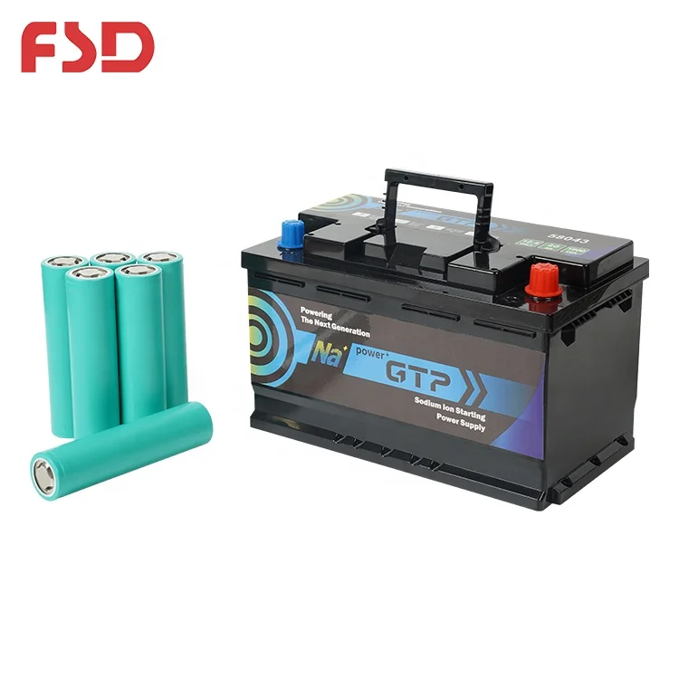 High Performance DIN Standard Starting Battery Car Truck Boats Maintenance Free 12V 70Ah Sodium Ion Battery