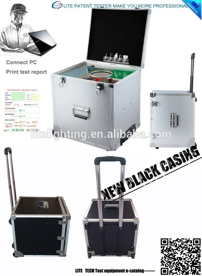 
China factorLED Lumen tester Patent Lighting Testing Equipment LED Light Tester Spectrum Analyzer Spectroradiometer Box 