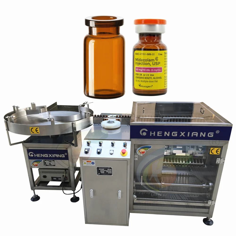 Fast shipping ultrasonic type automatic small vial washing glass bottle cleaning machine