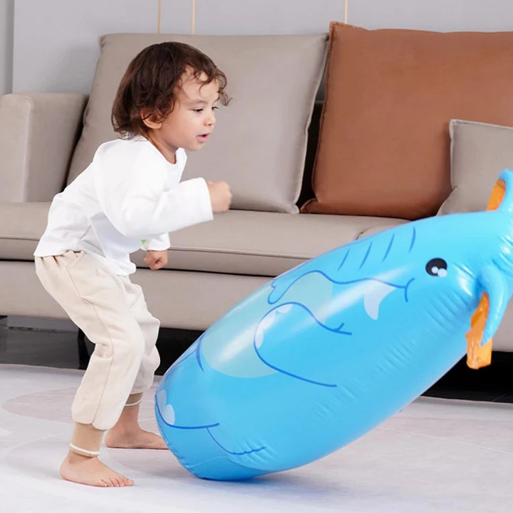 Heavy Free Standing Outdoor Indoor Boxing Training Sport Equipment Mute Kick Boxing Punching Bag