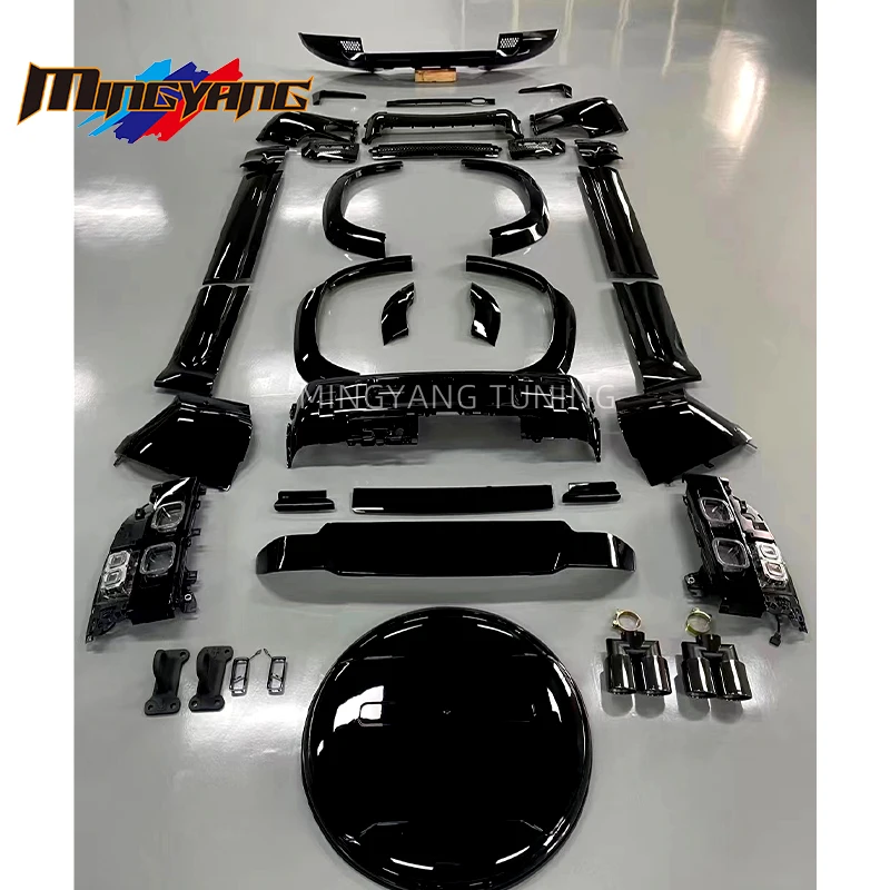 New arrival bodykit car bumpers side skirt for Land Rover Defender 110 P400 Bodykit