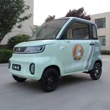 Хорошая цена мини 4 колеса 2 сиденья микро электрический автомобиль небольшой для продажи
