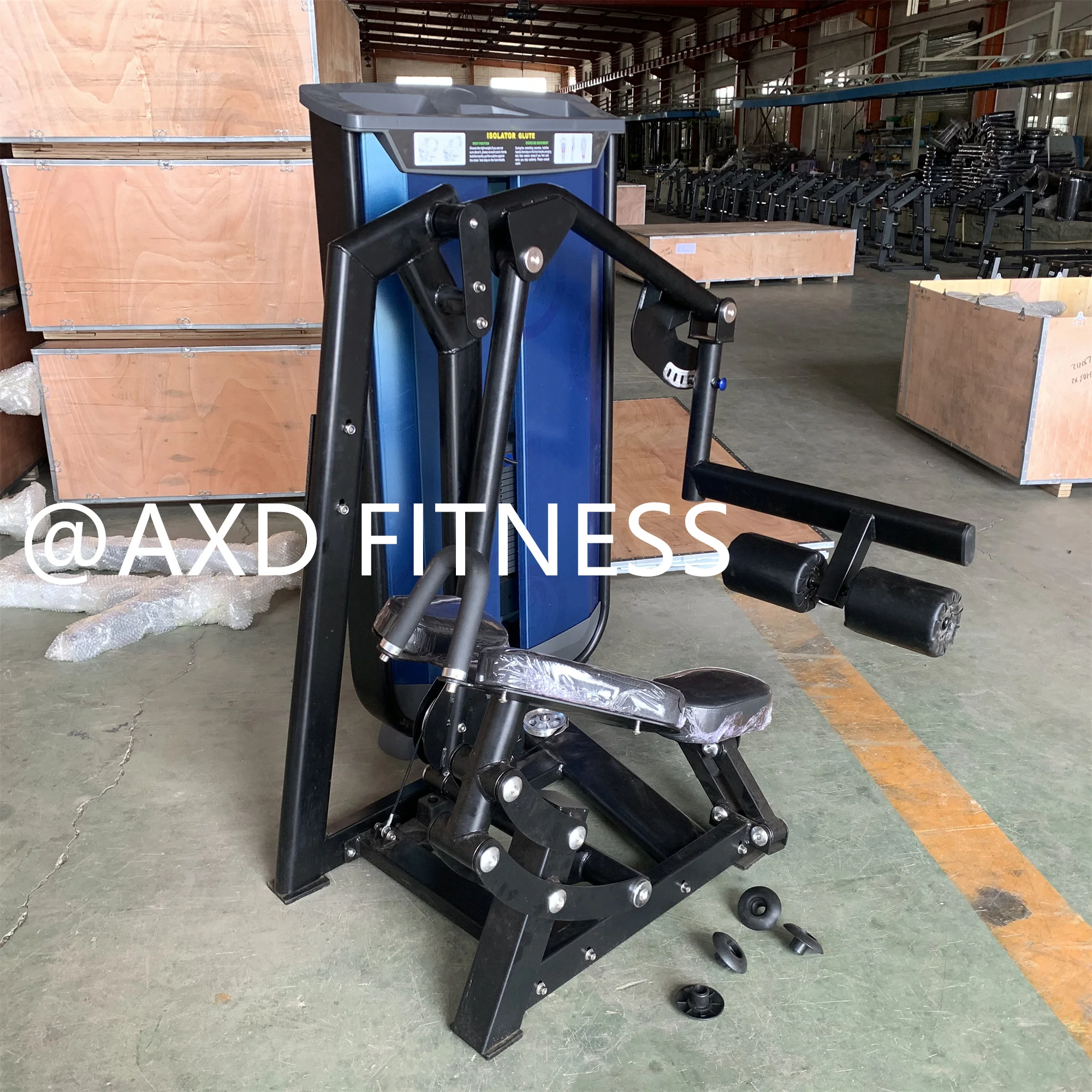 Commercial Professional Body Building free weights gym fitness sets workout equipment Glute Master (AXD-7077)