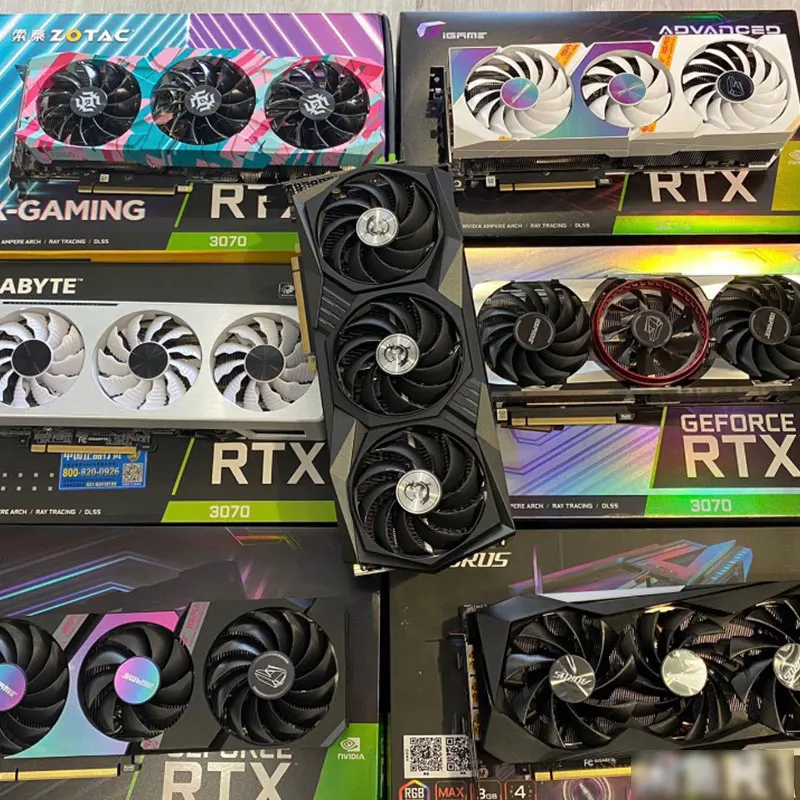 Cheap China Graphics Card Gpu Rtx 3070 8gb Graphics Card For Desktop Computer Server Machine Rtx 3070 8gb Used Graphics Card