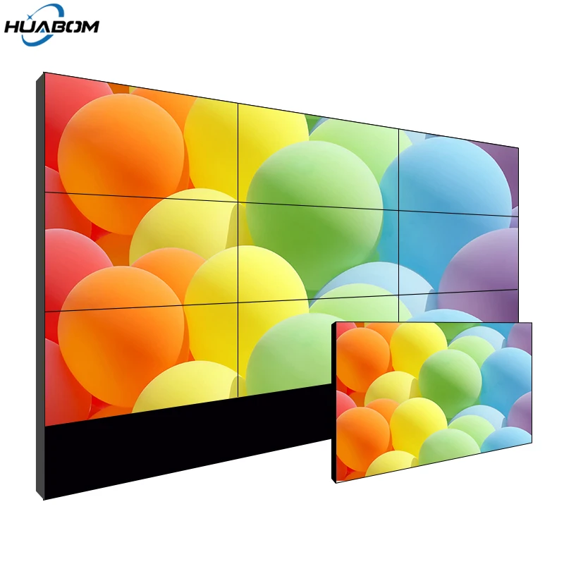 55 inch hd lcd video wall control panel advertising screen monitoring splicing screen display