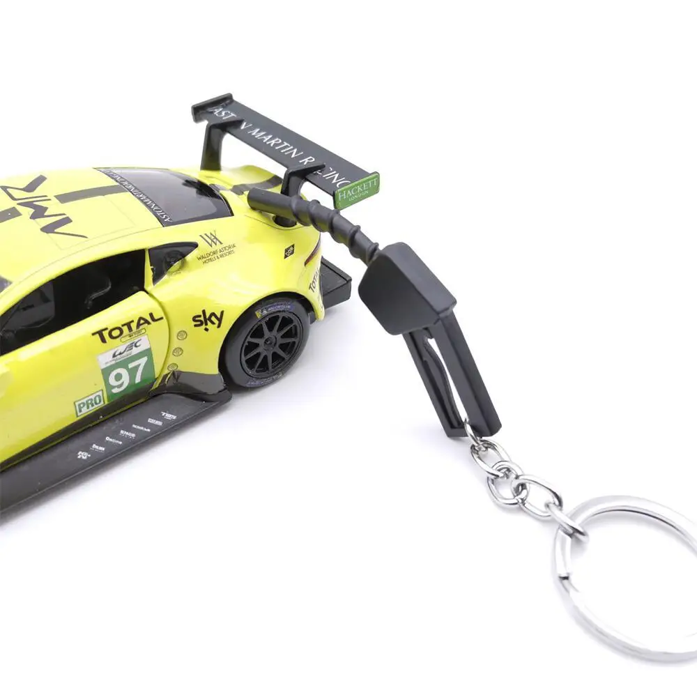 Refueling Gun Model Cool Version Mini Keychain Hot Selling Auto Part Model Key Ring Car Modification Key Chain