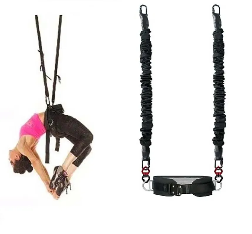 High Quality Nylon Safety Bungee Elastic Rope Soft Comfortable Adjustable Harness for Yoga Dance Gymnastics