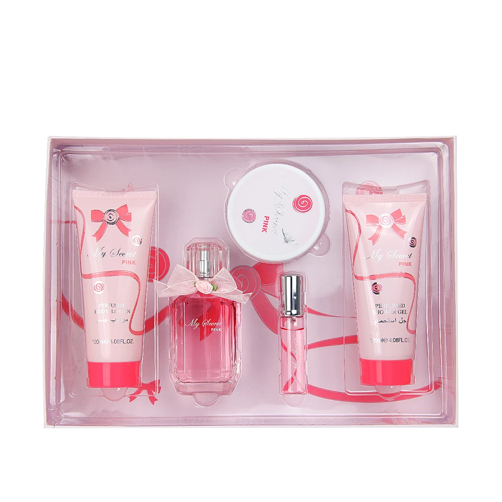 High Quality Special Design Popular Customized Private Label Perfume Gift 5pcs per set