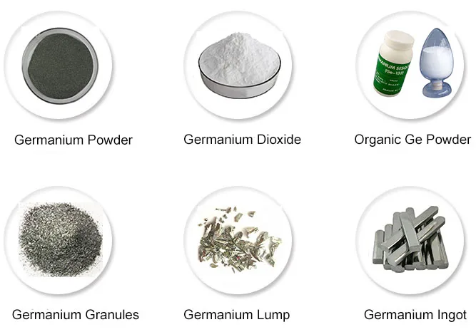 Зона чистоты 99.999%-Рафинированный Германий слиток