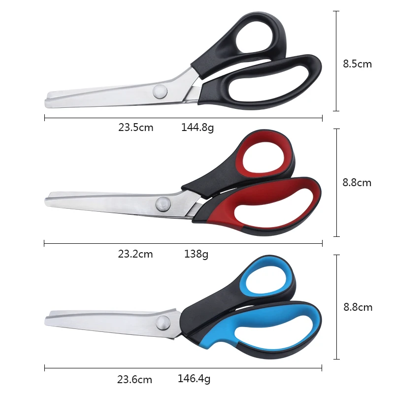 Hot Sale Fabric Lace Scissors Wave Flower Tooth Serrated Scissors Sewing Tailor Scissors
