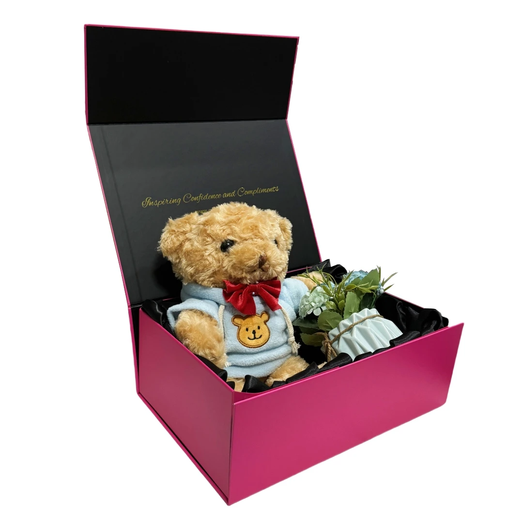 Customized Logo Premium Quality Rigid Magnetic Flap Lid Vip Gift Set Packaging Boxes Gift Package Box Magnetic Closure