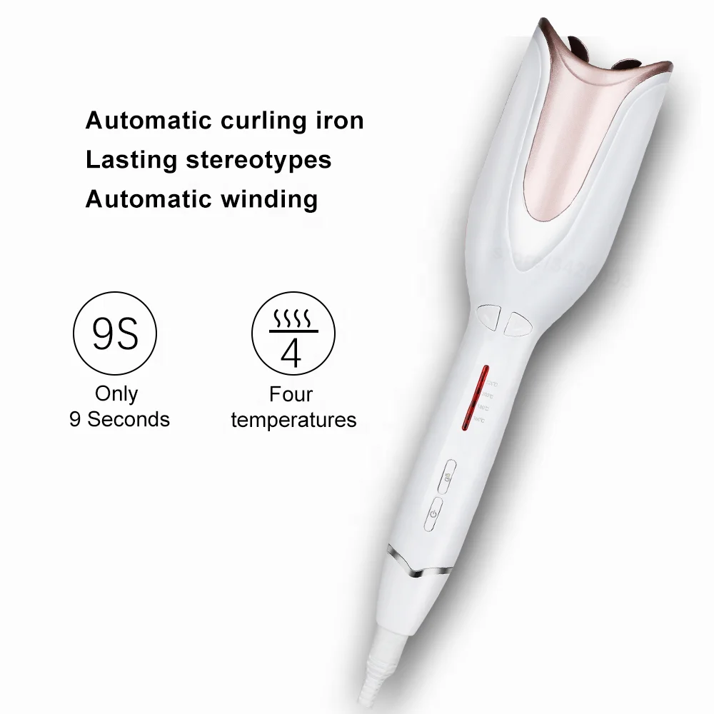
Rose-shaped electric curling iron fully automatic curling iron Salon Professional Automatic Hair Steam Curler 