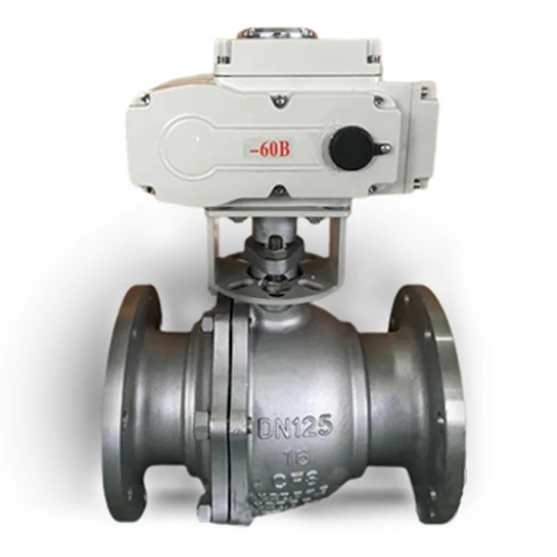 Q941F-25P Electric Actuator Motorized Ball Valve Explosion-Proof Cut-Off Control for Natural Gas Liquid Water OEM Customizable