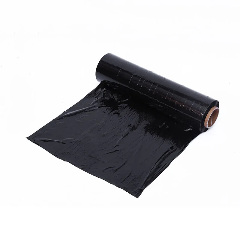 20 Mic Transparent PE Stretch Film Carton Packing Roll For Luggage Packing Pallet Strech Film Roll
