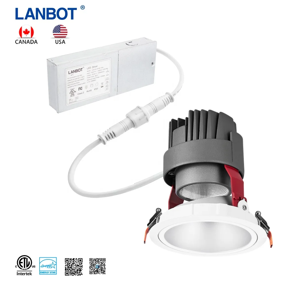 ETL CE FCC Airport Station Hotel Dimmable Surface Mounted Led Ceiling Light Downlight