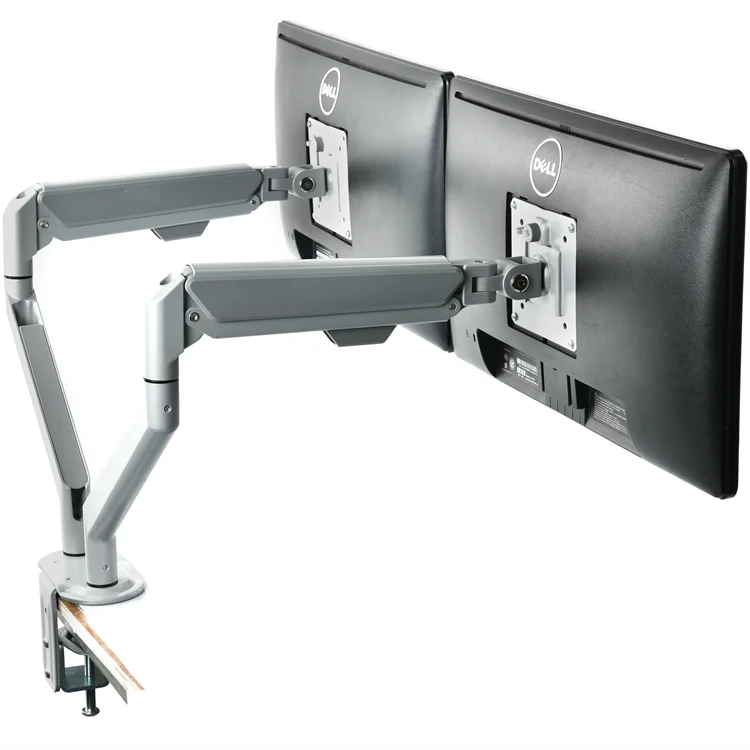 Ergonomic Single Arm Double Arm Adjustable USB Computer Office Gaming VESA Mount Monitor
