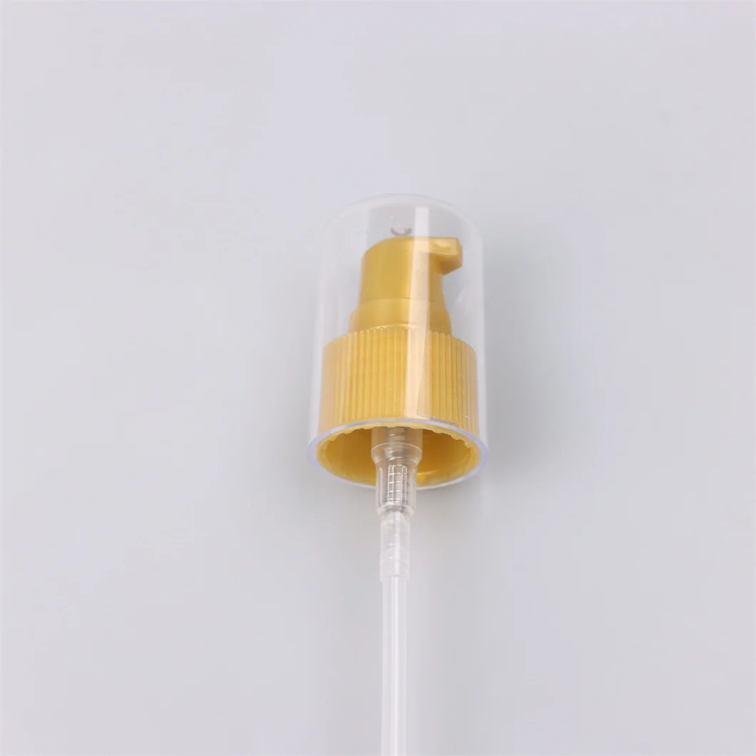 Full Cap Plastic Cream Pump Treatment Pump Lotion Dispenser Pump