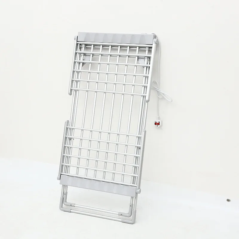 Hot Selling Electric Clothes Drying Rack Folding Heated Standing Air Portable Clothes Dryer Heated Foldable Clothes Airer Dryer