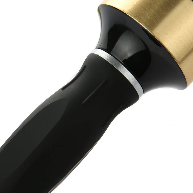 Heat Resistant Professional Round Ceramic Rat Tail Hair Brush For Women Curly Straight Hair Styling Tool Quick Blow Drying