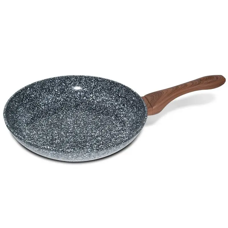 Durable Non-stick Coating Fry Pan Kitchen Cooking Cookware Round Deep Pots And Pans