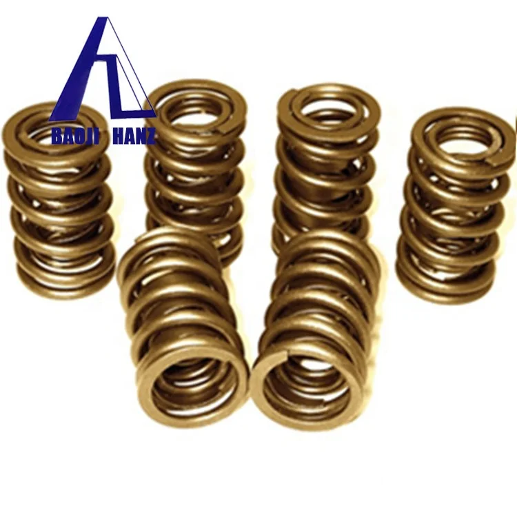 Hot Sale High Precision Compression titanium valve spring for racing car