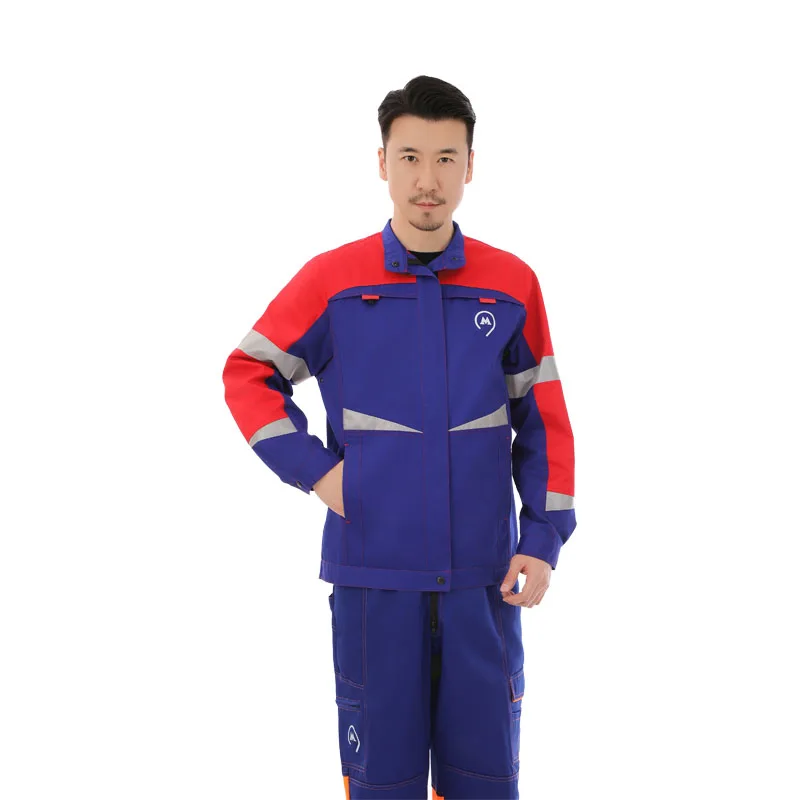 Safety workwear coating fire resistant uniform flame retardant jacket