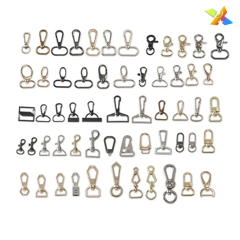 Solid Brass Lobster Swivel Buckle metal snap hooks for bags  25mm swivel snap hook antique bronze