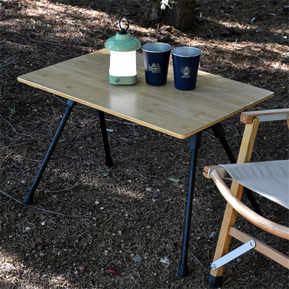 High Quality Foldable Ultralight Tactical Bamboo Portable Adjustable Beach IGT Picnic Outdoor Camp Folding Table