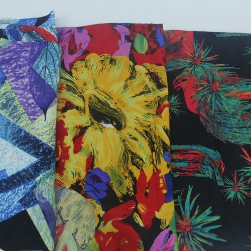 Wholesale 30s 45s viscose poplin print rayon challis 100% rayon woven fabric