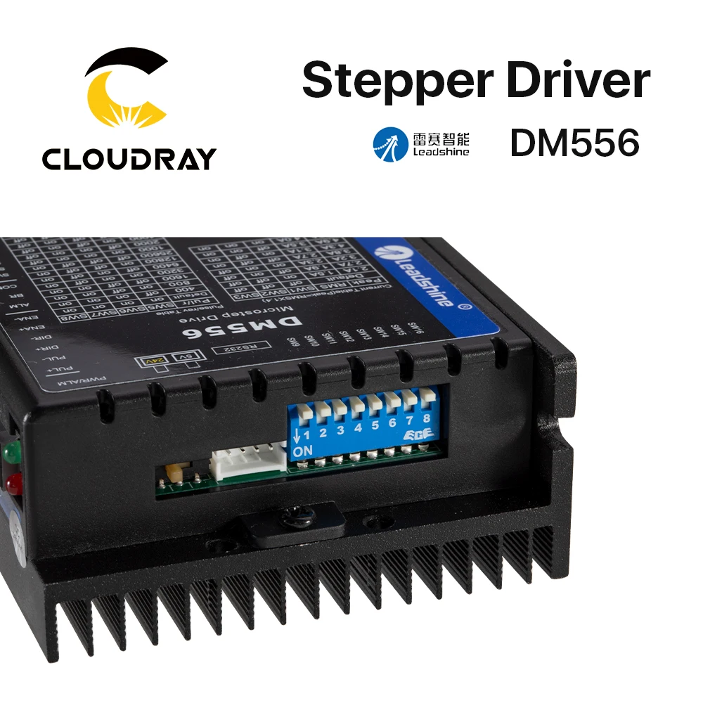 Cloudray Laser Engraving Parts  Leadshine 2 Phase Stepper Driver For Laser Cutting Machine