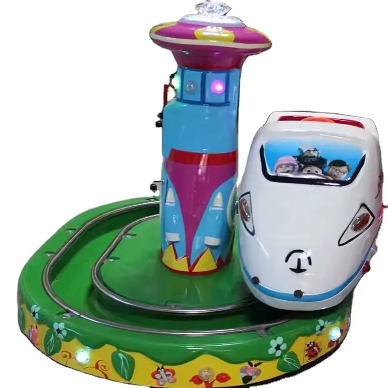 IFD Train Unblocked Game Kids Toys Car Electric Kiddie Ride Card Tokens Coin Operated Europe Robot Music Box Kiddie Rides