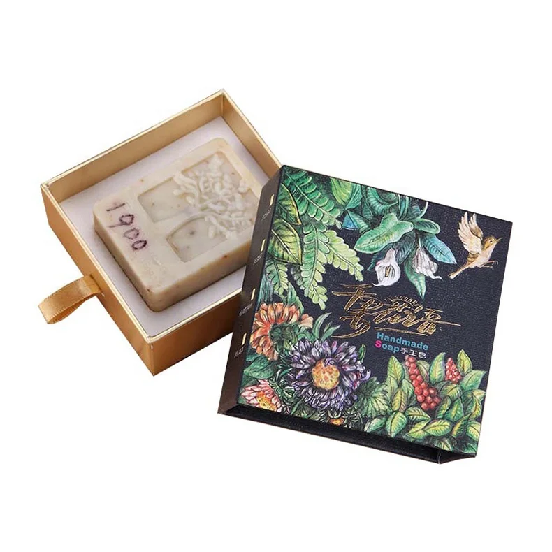 
Buy Cute Custom Logo Packaging Cardboard Drawer Boxes for Soap 