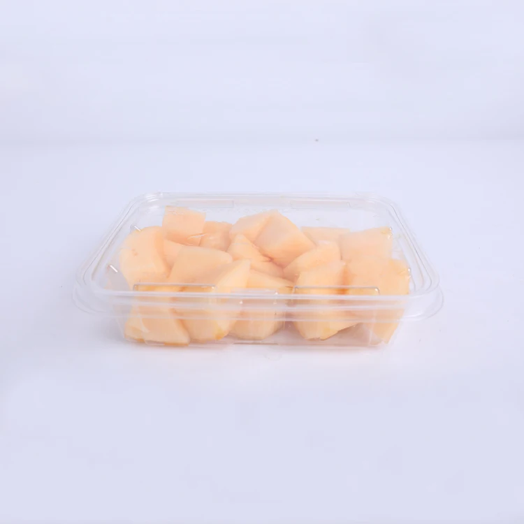 Sealed compostable plastic container quail egg tray salad containers